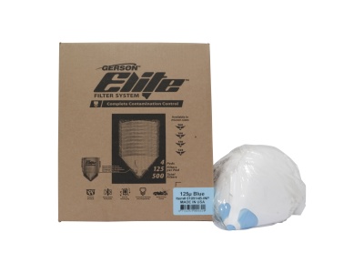 Gerson ELITE Farbsiebe Nylon extra fein, 125 micron, blaues Filtergewebe