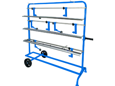 Papierabrollwagen 2 in 1