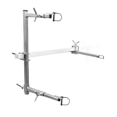 Door holder for revolving spray-stand