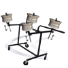 Soporte profesional ajustable para llantas