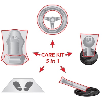 Clean Car kit 5 in 1