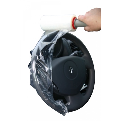 Protection foil for steering wheels