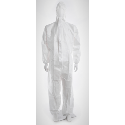 INP disposable coverall white, non-woven