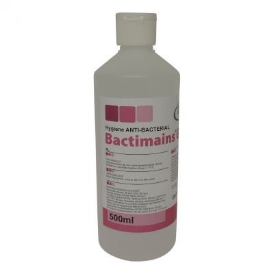 Bactimains® GHA hydro-alcoholische gel, flacon 500 ml