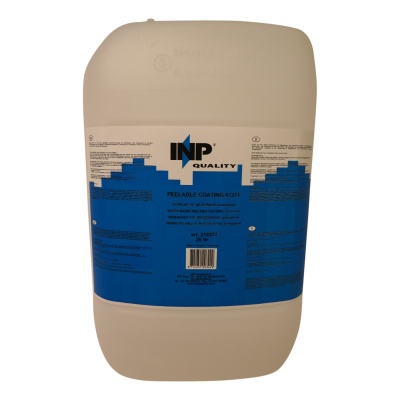 Capa pelable 6121, a base de agua, transparente