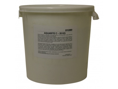 Aquarite C powder for spray booths