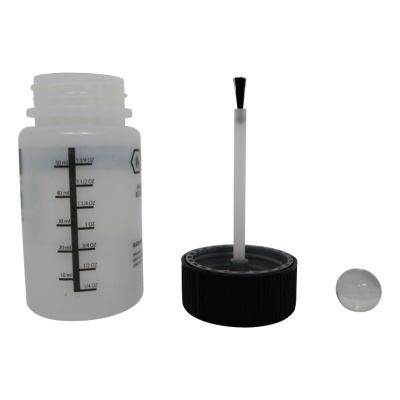 Bouteille échantillon de peinture en plastique, 60 ml