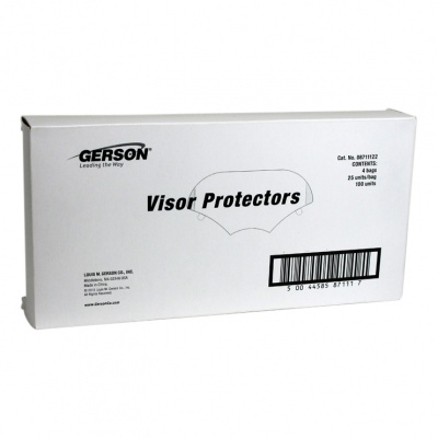 Beschermfolie voor vizier van Gerson 9955E volgelaatsmasker