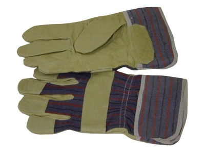 Guantes de piel vacuno