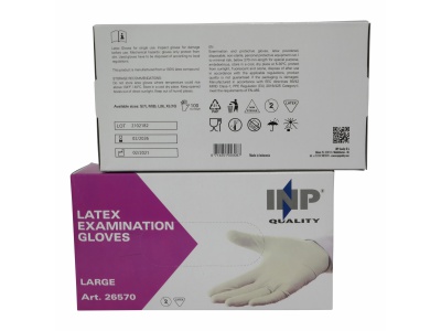 INP latex gloves