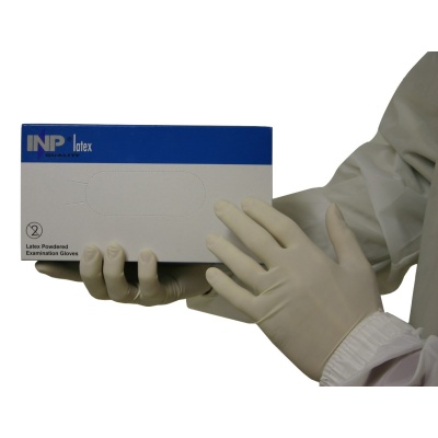 INP latex gloves, size S