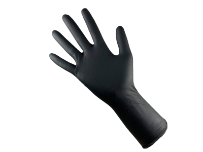 Guantes de nitrilo, extra gruesos y puño largo