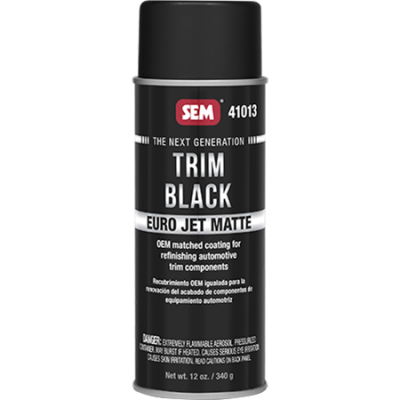 Trim Black Euro Jet - Matte - spray 473 ml