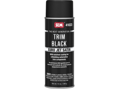 Trim Black Euro Jet - Satin - spray 355 ml