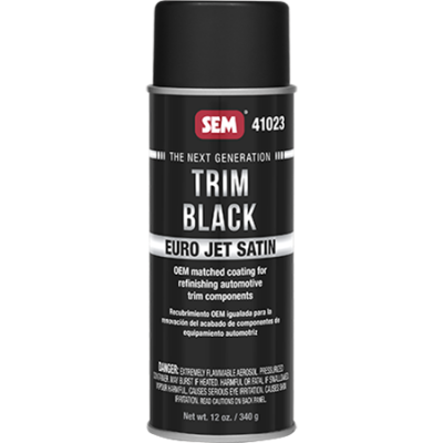 Trim Black Euro Jet - Satin - spray 473 ml