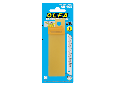Hojas segmentadas OLFA 9 mm (AB-10B)