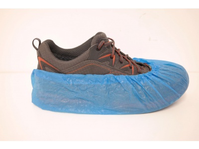 Cubre zapato de plástico CPE, desechable